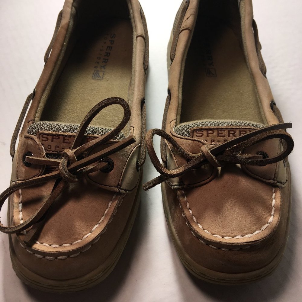 Sperry Topsiders 4.5 M Leather Cushioned